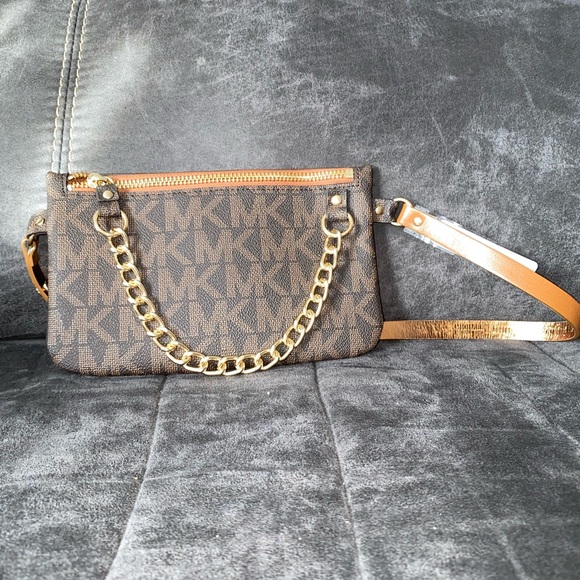 Michael Kors Handbags - Michael Kors Fanny belt pack brown no logo